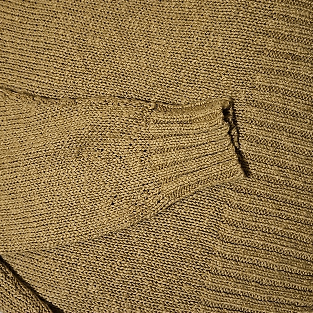 Jenni Kayne Cruise Cocoon Crewneck Sweater Safari Tan Small/Med Oversized! EUC! - Picture 11 of 12